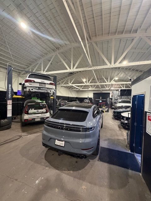 Top Speed Auto Center shop interior — Van Nuys